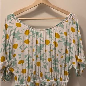 Madewell tie back dress